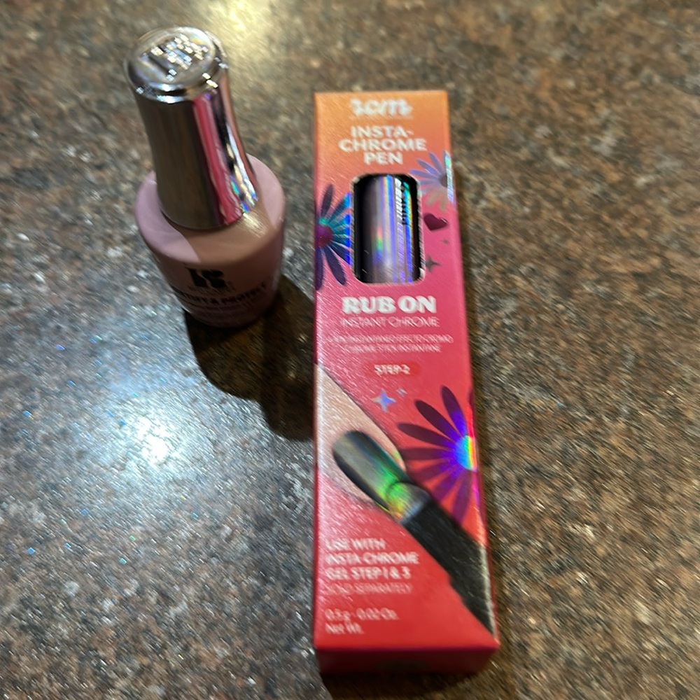 5/$25.00 RED CARPET LED GEL POLISH COLOR take two pink opal insta chrome
